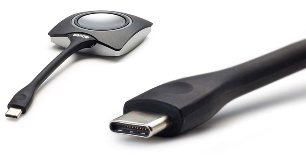 ClickShare dongle med USB-C